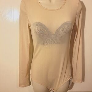 May & Maya sheer bodysuit